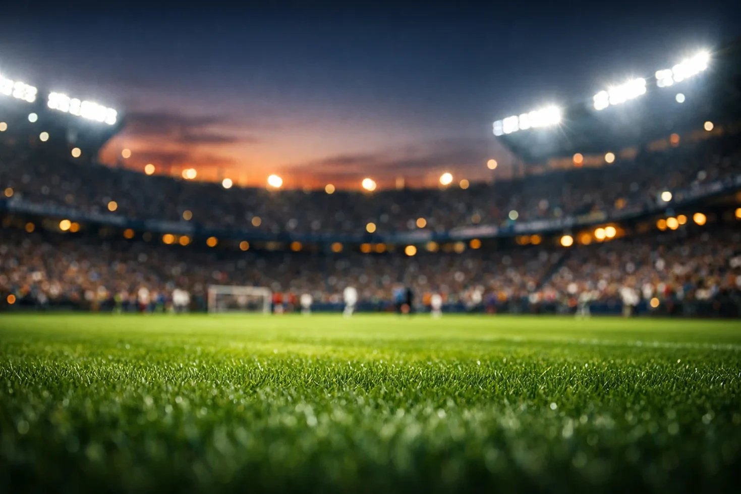 Football on grass pitch with betting odds overlay showing match markets